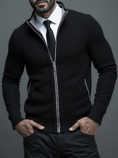 Théodore | Cardigan zippé en maille