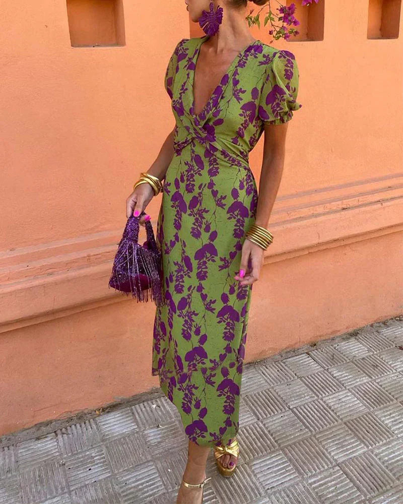 Rhiannon | Belle robe imprimée pour femme