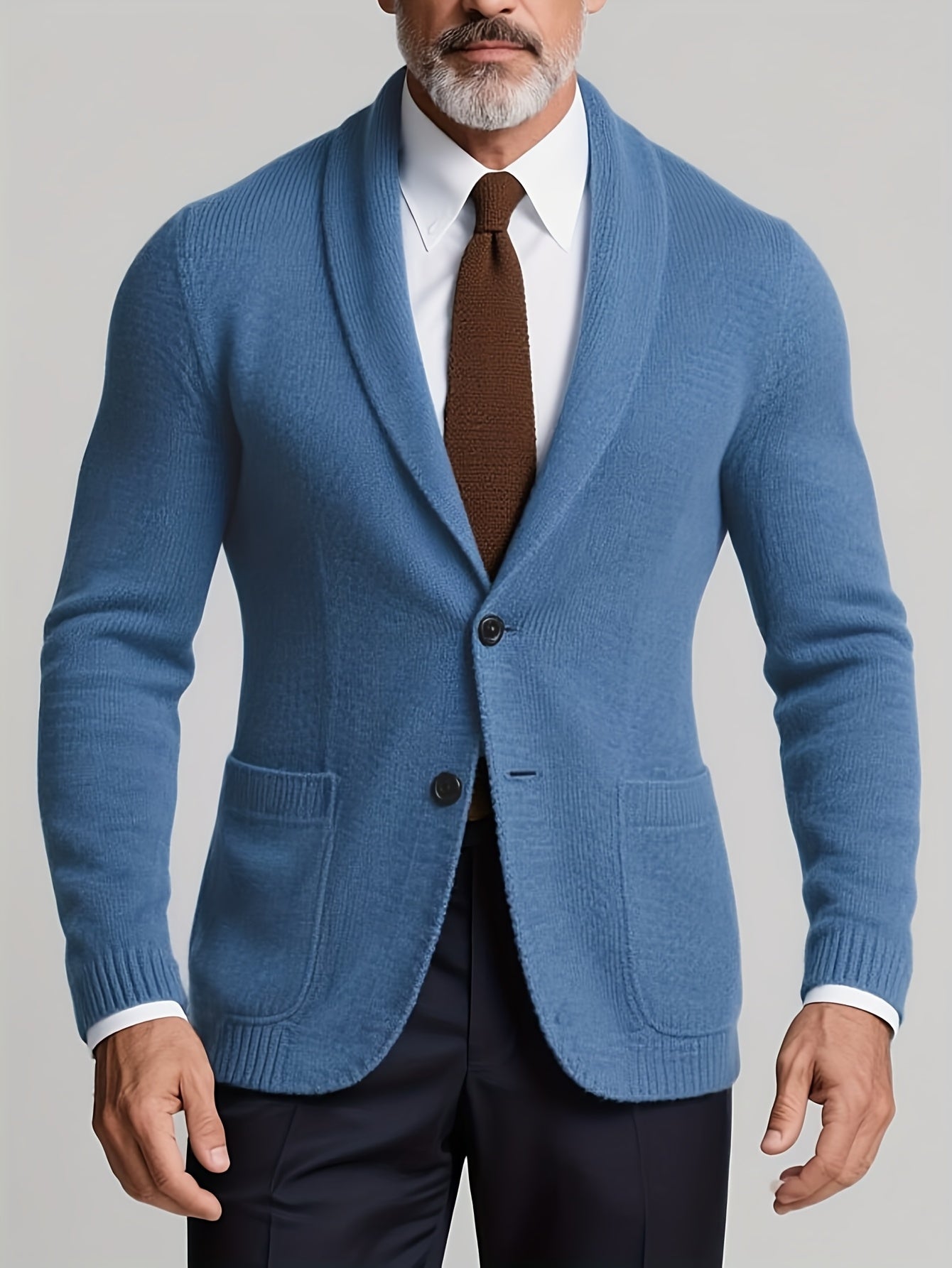 Jules | Veste en maille boutonnée
