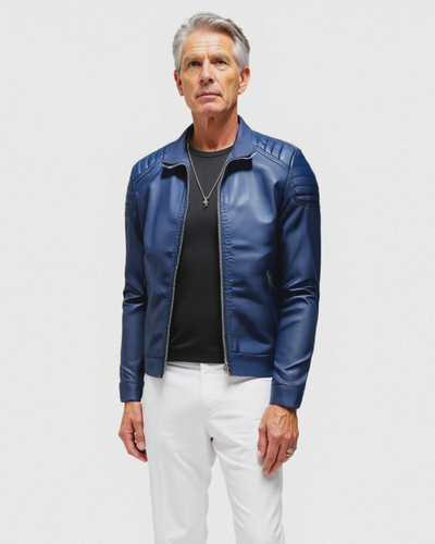 Maxime | Veste homme élégante en bleu profond