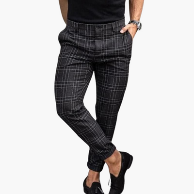 Roy | Pantalon élégant à motif carreaux pour homme
