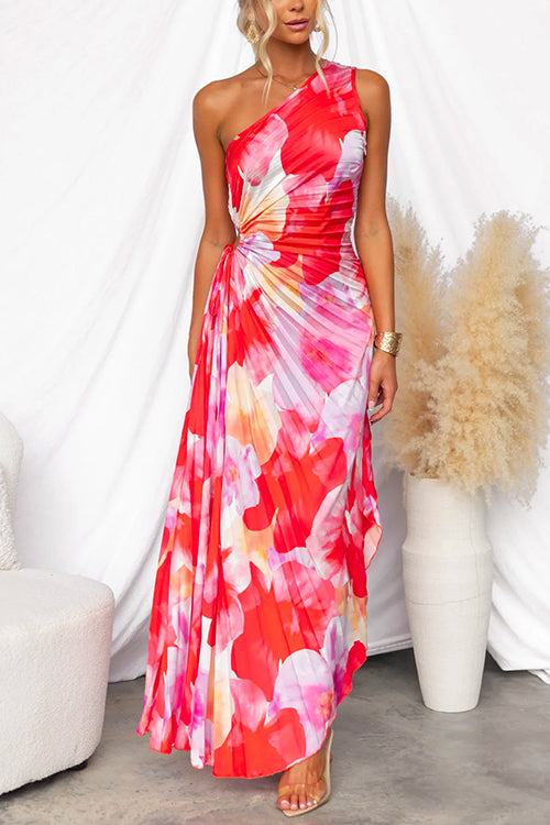 Kelsey | Robe d'Été Plissée