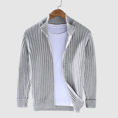 Massimo | Cardigan pour homme en coton luxueux