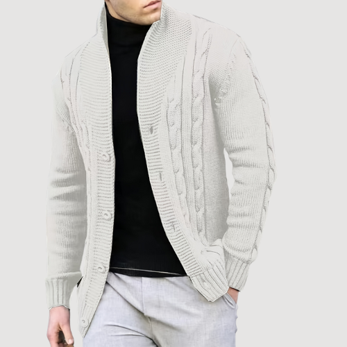Bernard | Cardigan boutonné en maille