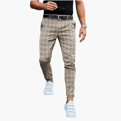 Roy | Pantalon élégant à motif carreaux pour homme