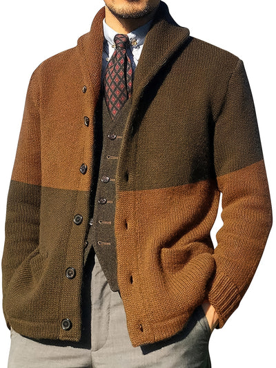 Bastien | Veste en maille boutonnée