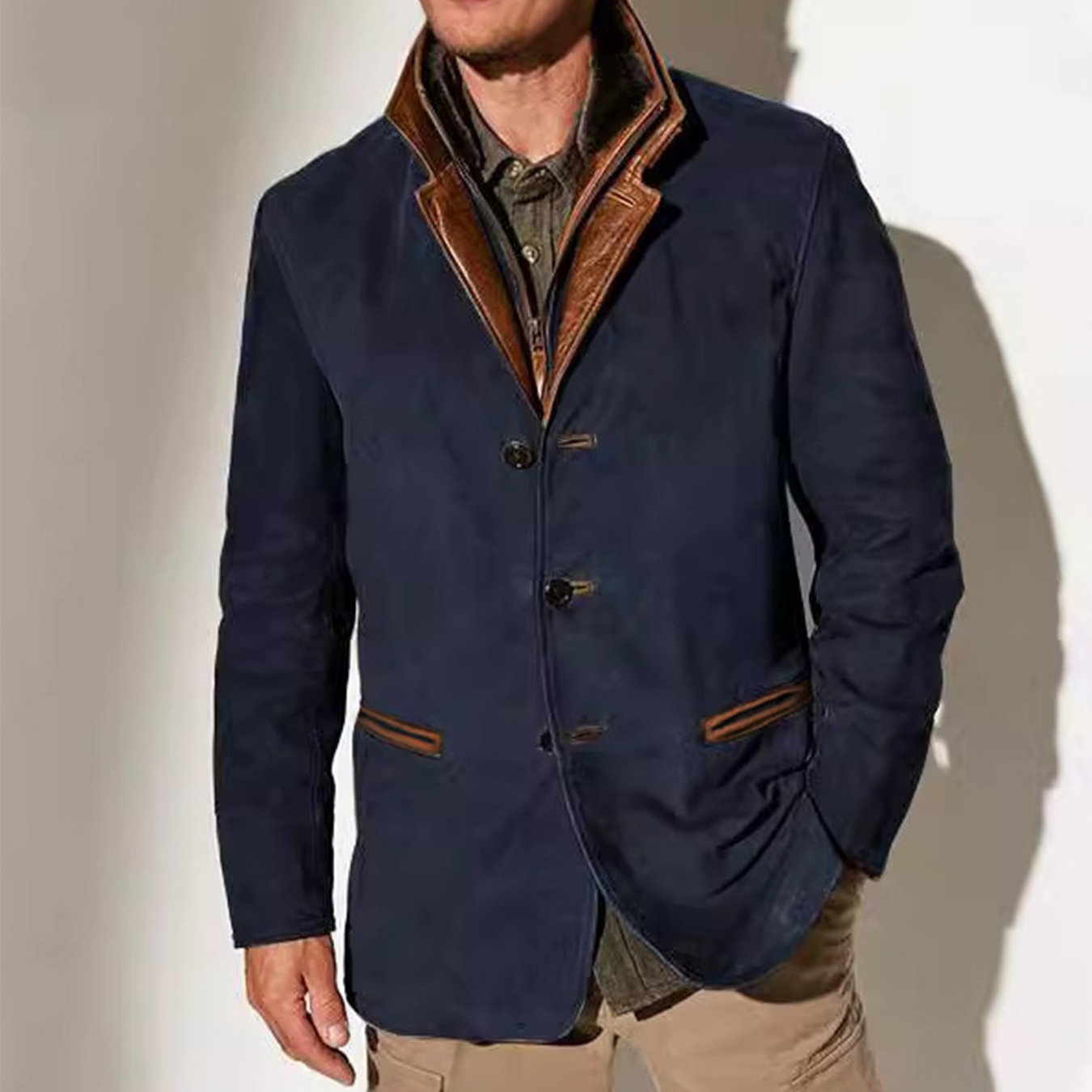 Henri | Veste en daim pour homme