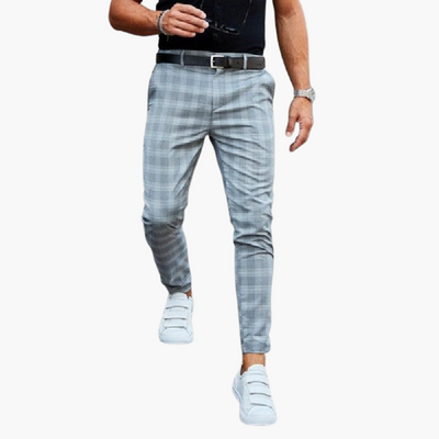 Roy | Pantalon élégant à motif carreaux pour homme