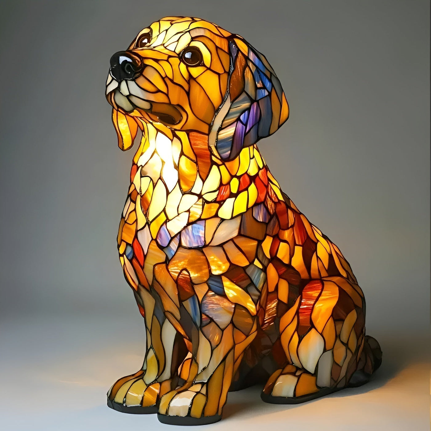 Pacôme | Lampe Lumière Spirituelle Golden Retriever