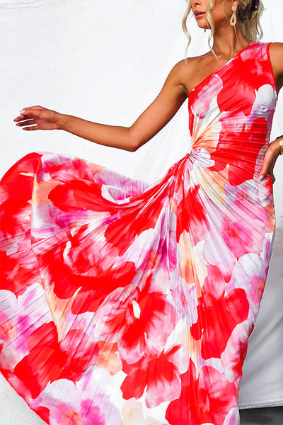 Kelsey | Robe d'Été Plissée