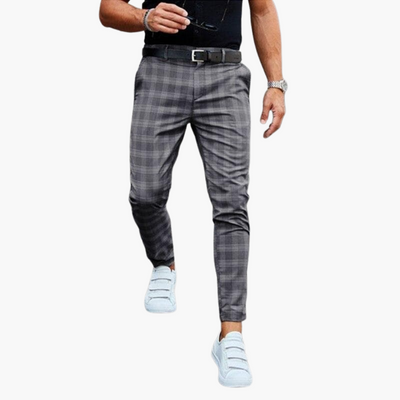 Roy | Pantalon élégant à motif carreaux pour homme