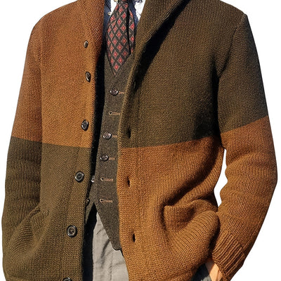Bastien | Veste en maille boutonnée