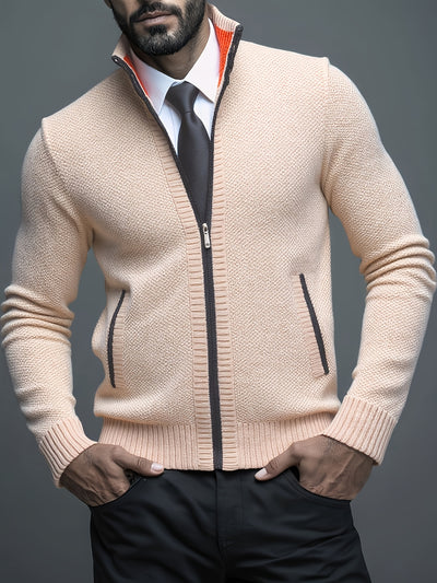 Théodore | Cardigan zippé en maille