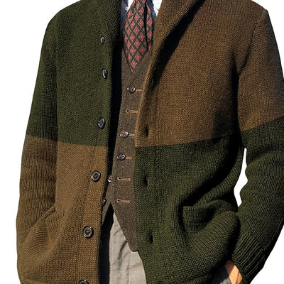 Bastien | Veste en maille boutonnée
