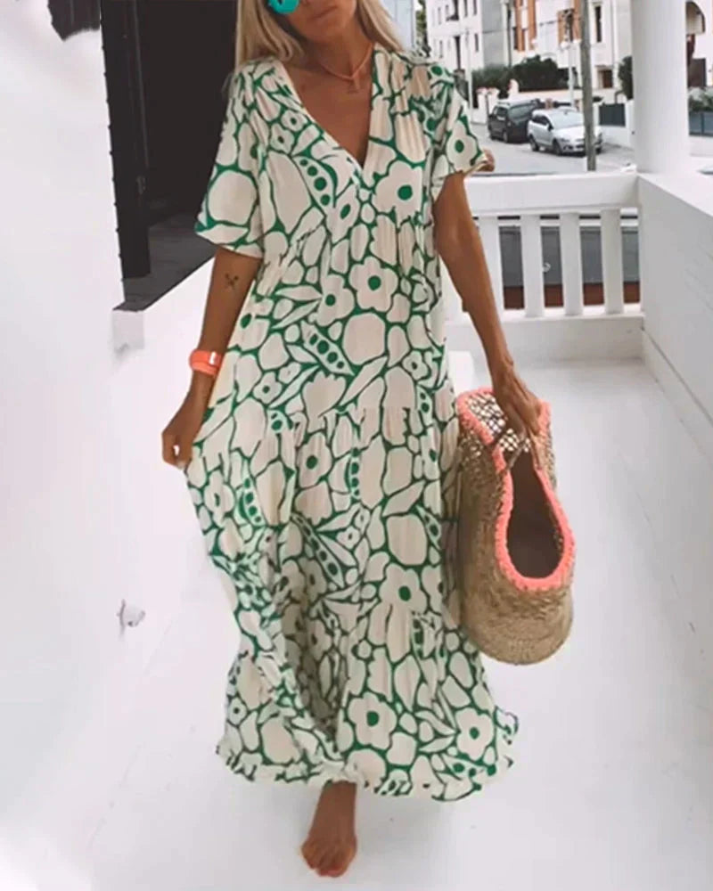 Célestine | Robe d’été qui allie fraîcheur et féminité