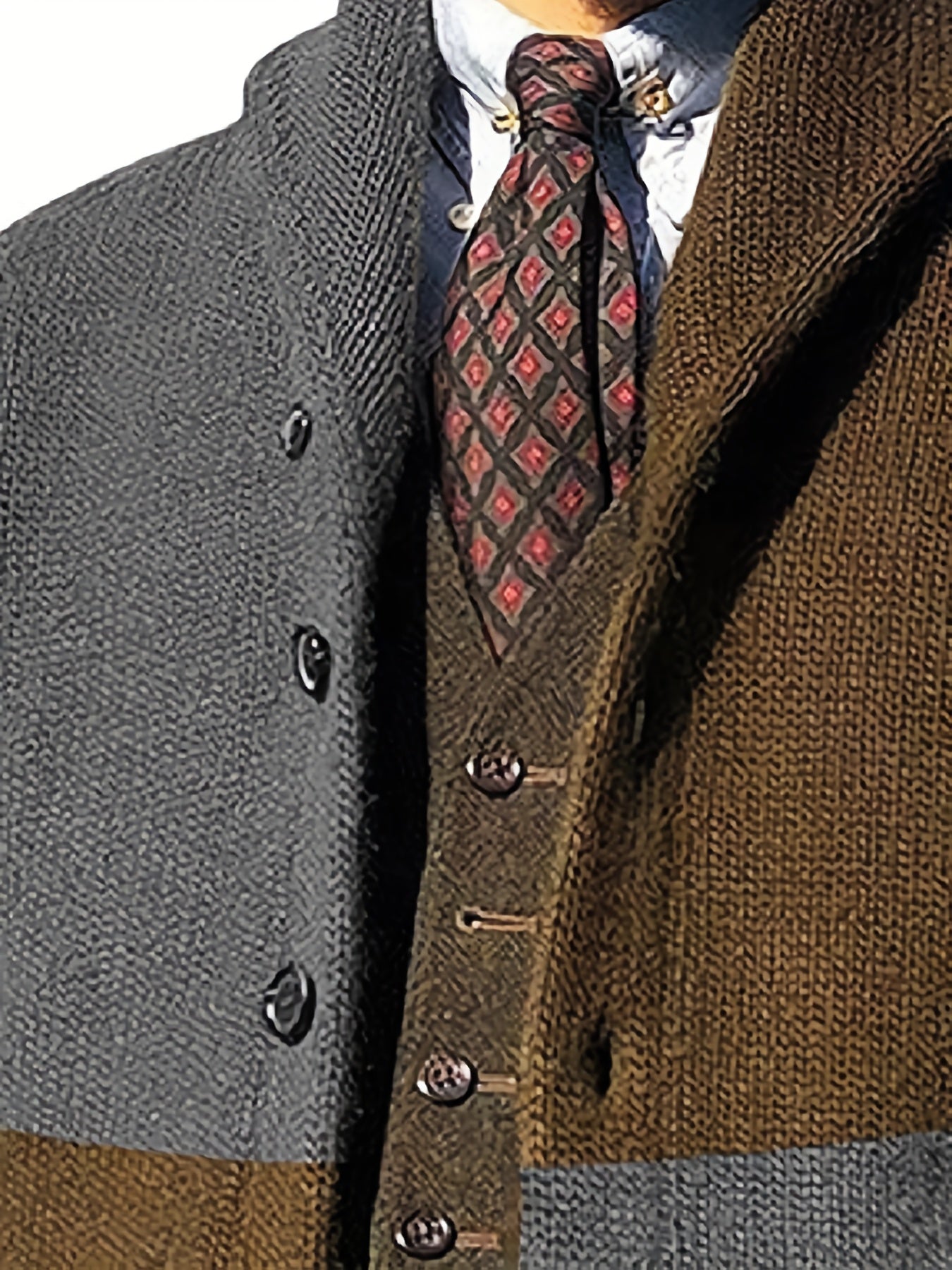 Bastien | Veste en maille boutonnée