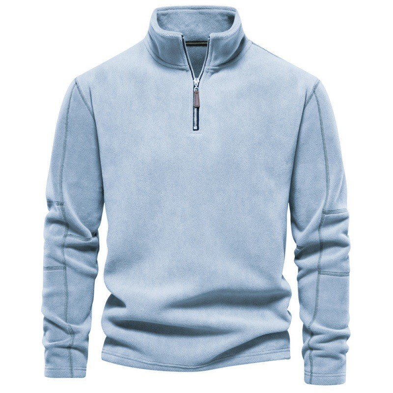 Joshua | Pull homme zippé quart avec confort ultime