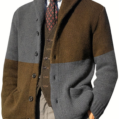 Bastien | Veste en maille boutonnée