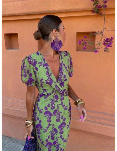 Rhiannon | Belle robe imprimée pour femme