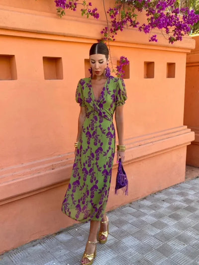 Rhiannon | Belle robe imprimée pour femme