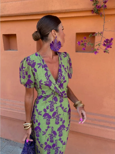 Rhiannon | Belle robe imprimée pour femme