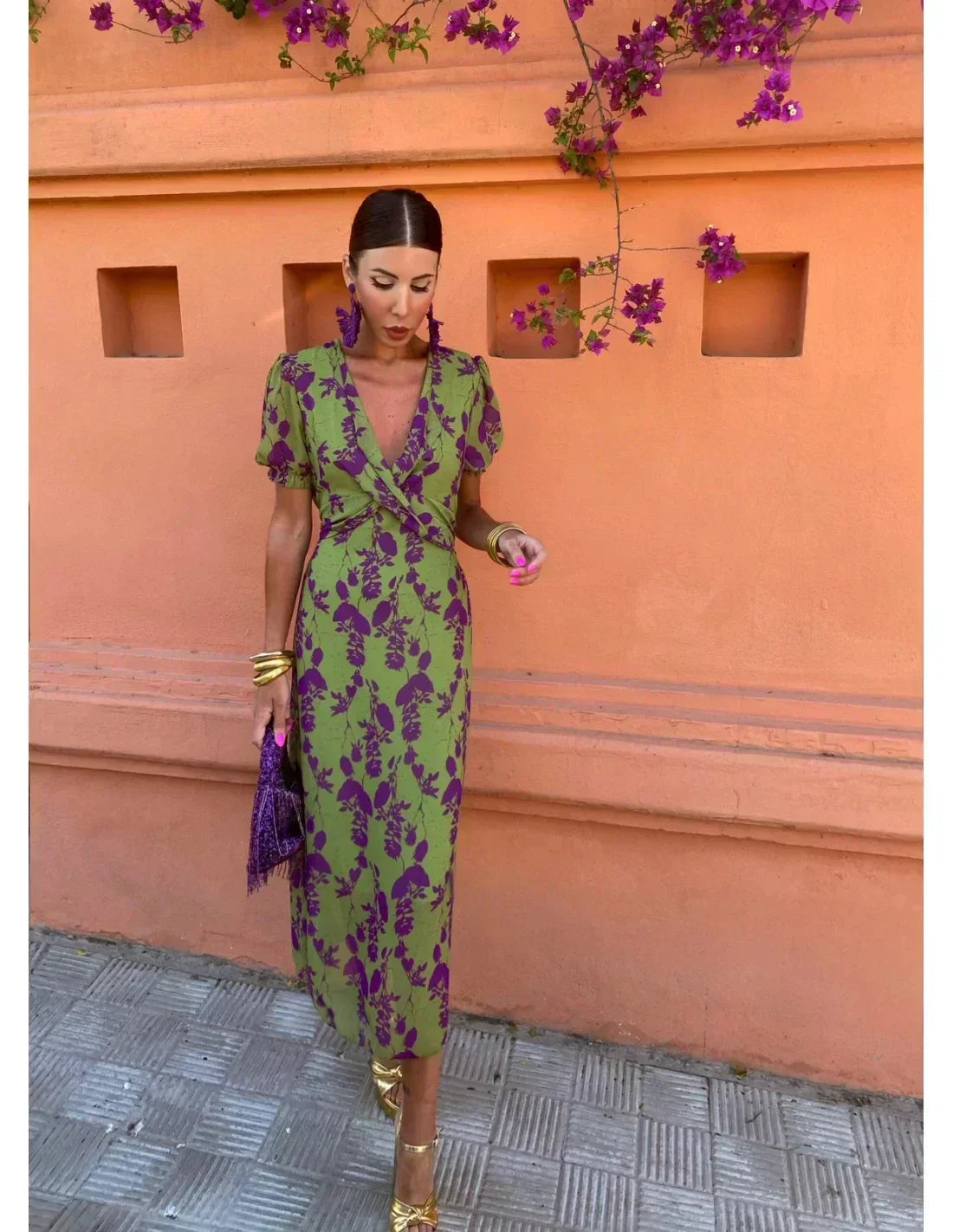 Rhiannon | Belle robe imprimée pour femme