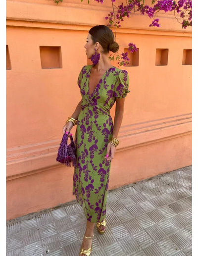 Rhiannon | Belle robe imprimée pour femme