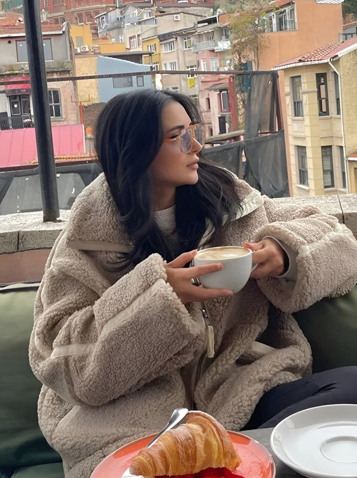 Liora | Veste Polaire Teddy Tendance