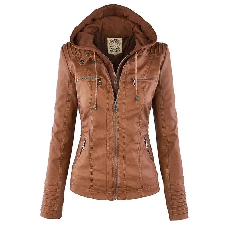 Maeve | Veste femme chaude avec capuche pour l'automne