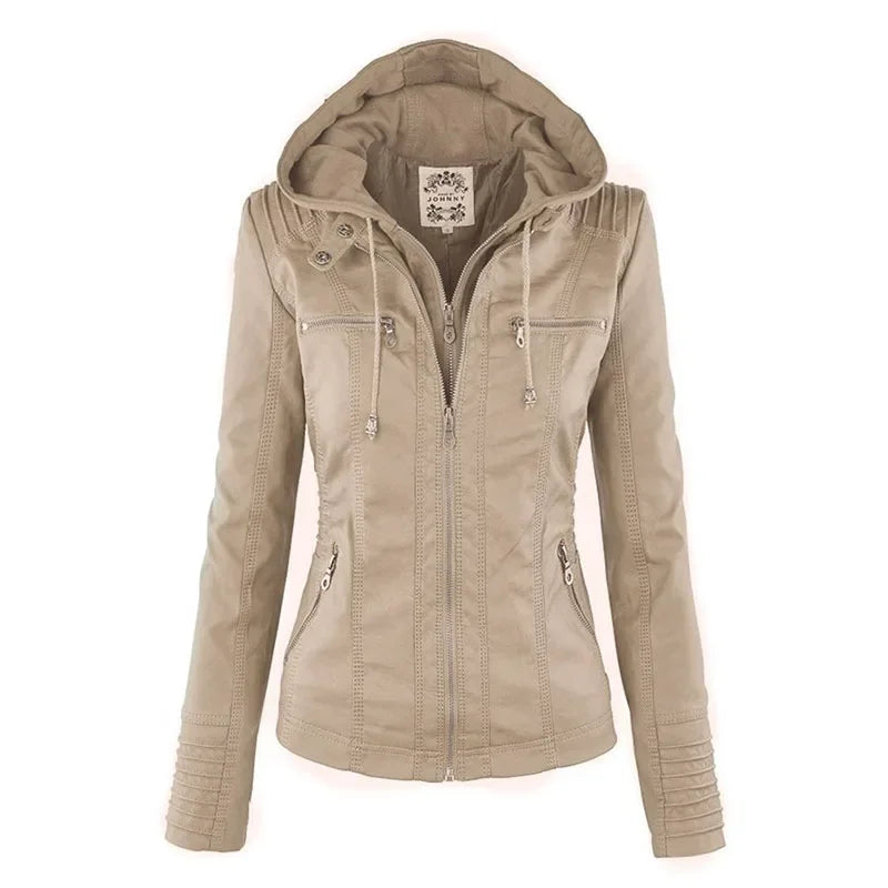 Maeve | Veste femme chaude avec capuche pour l'automne