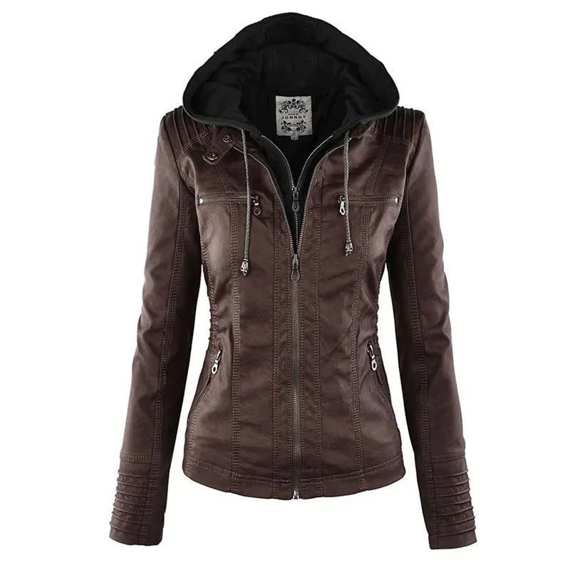 Maeve | Veste femme chaude avec capuche pour l'automne