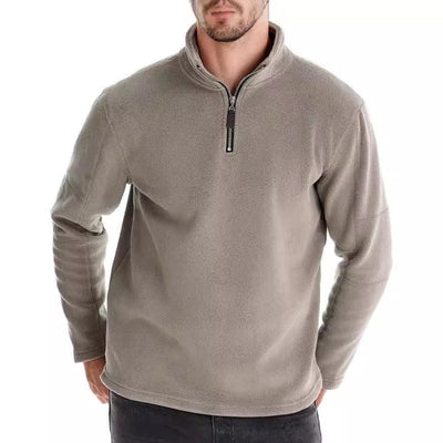 Joshua | Pull homme zippé quart avec confort ultime
