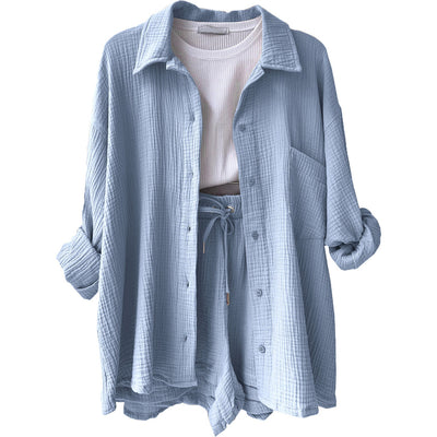 Giada | Ensemble d'été en coton léger pour femme
