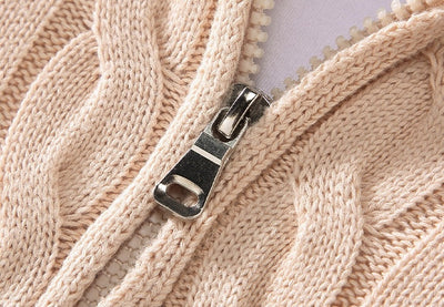 Antony | Pull homme torsadé à demi-zip