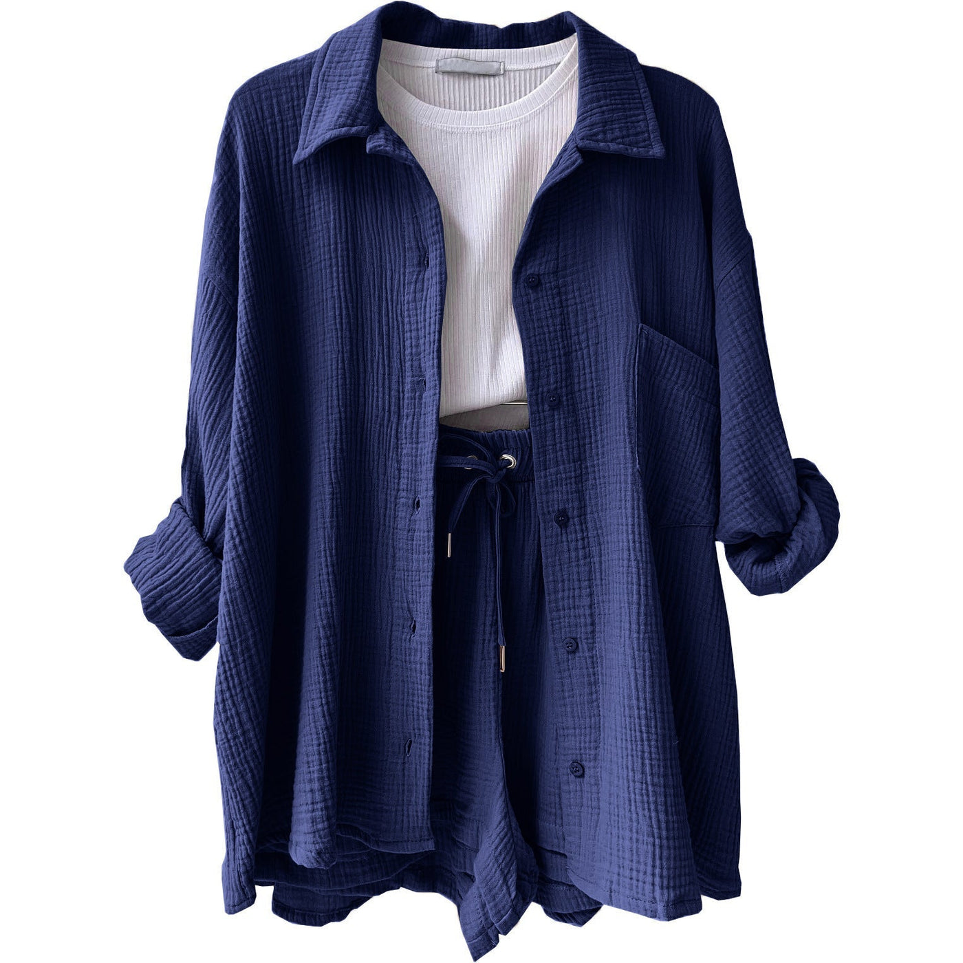 Giada | Ensemble d'été en coton léger pour femme