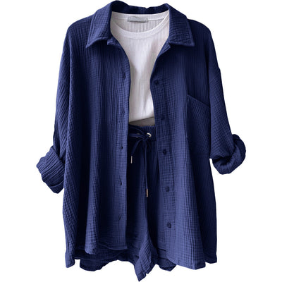 Giada | Ensemble d'été en coton léger pour femme