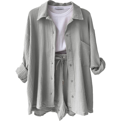 Giada | Ensemble d'été en coton léger pour femme