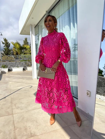 Liza | Robe romantique en dentelle