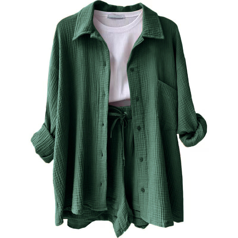 Giada | Ensemble d'été en coton léger pour femme