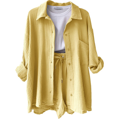 Giada | Ensemble d'été en coton léger pour femme
