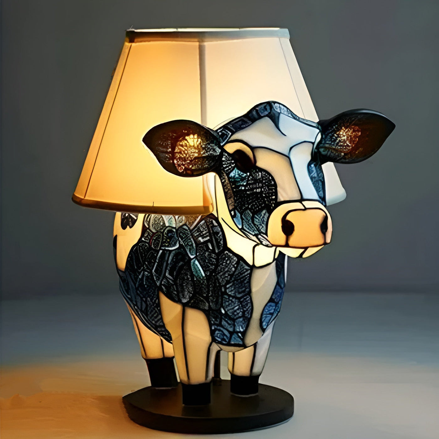 Mirette | Lampe Tiffany Magisk en forme de vache