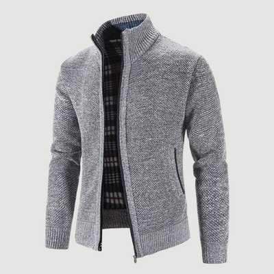 Éloi | Cardigan zippé en maille