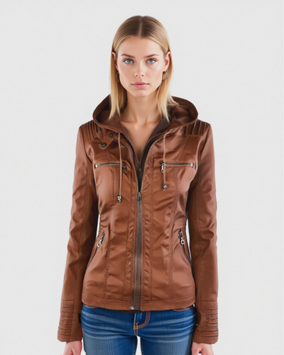 Maeve | Veste femme chaude avec capuche pour l'automne