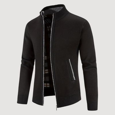 Théodore | Cardigan zippé en maille