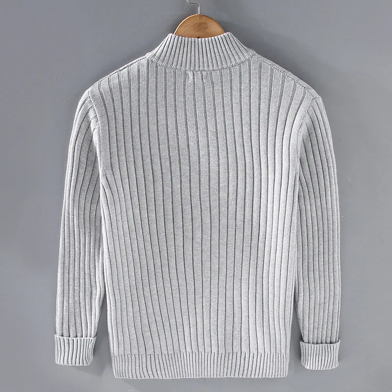 Massimo | Cardigan pour homme en coton luxueux