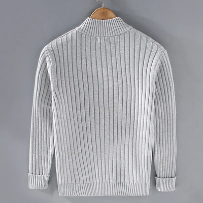 Massimo | Cardigan pour homme en coton luxueux