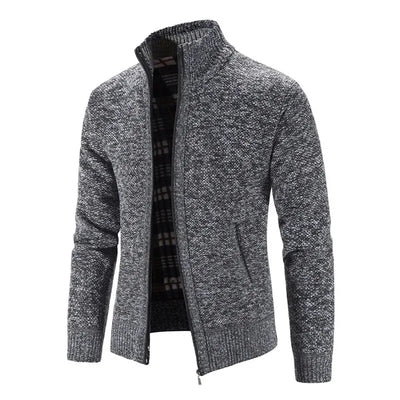 Éloi | Cardigan zippé en maille