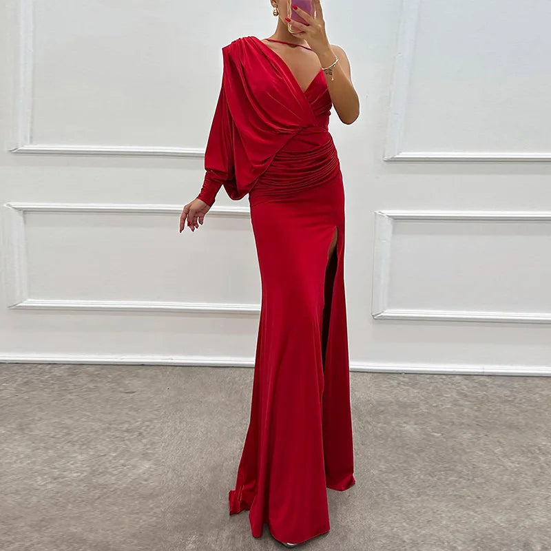Iliana | Robe à Épaule Unique