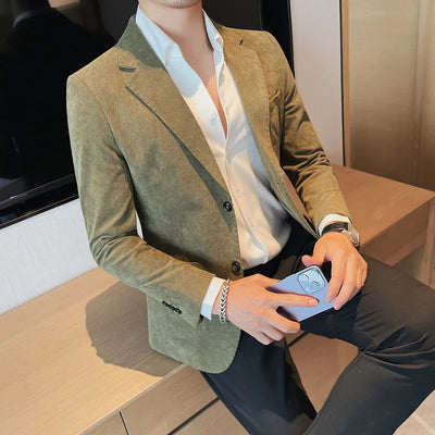 Adrien | Veste en velours côtelé