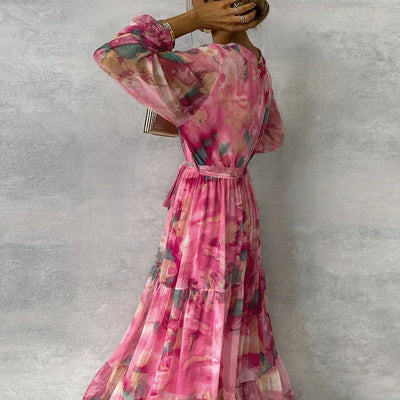 Emily | Robe Fleurie Élégante